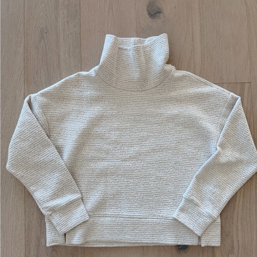 Calia Cream Cowl Neck Sweater